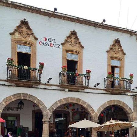 Hotel Casa Baez Пацкуаро Экстерьер фото