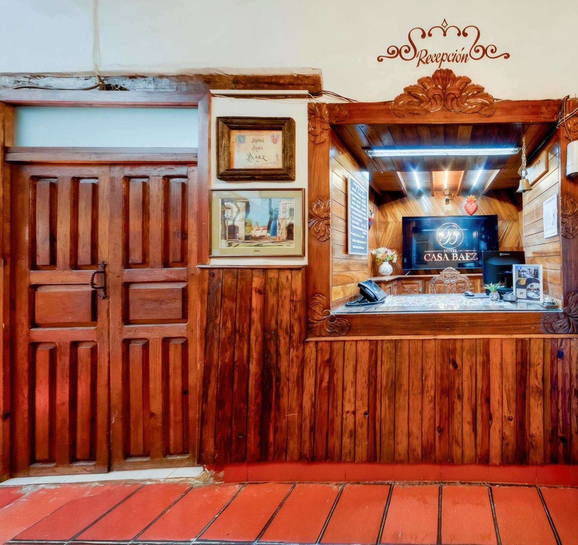 Hotel Casa Baez Пацкуаро Экстерьер фото
